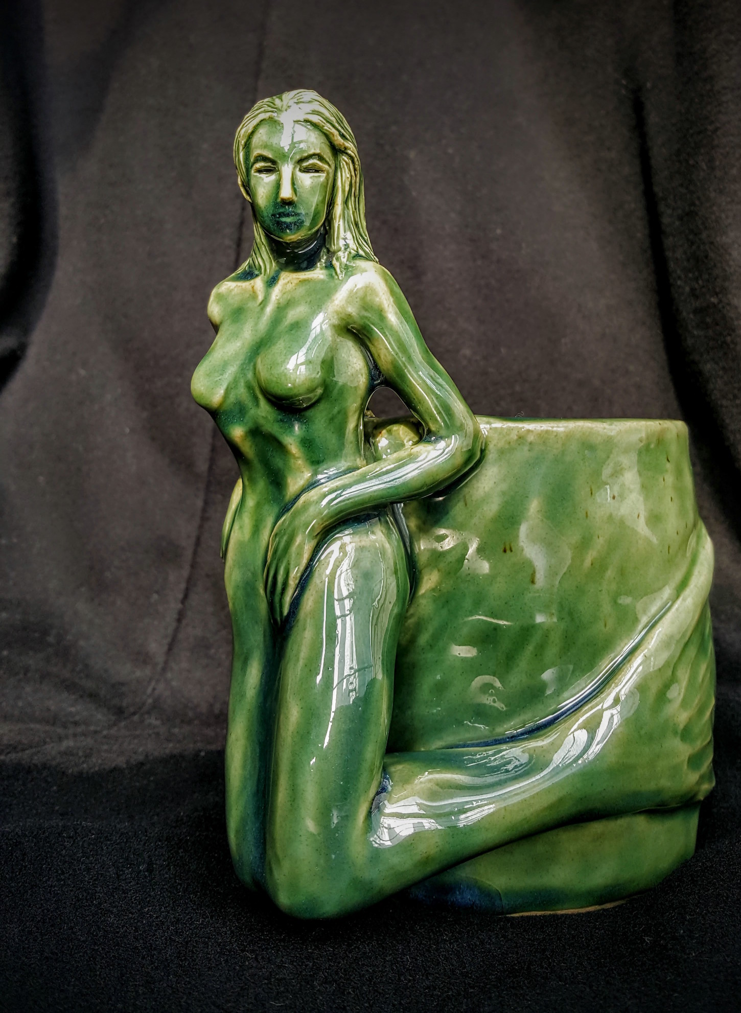 emerald mermaid front