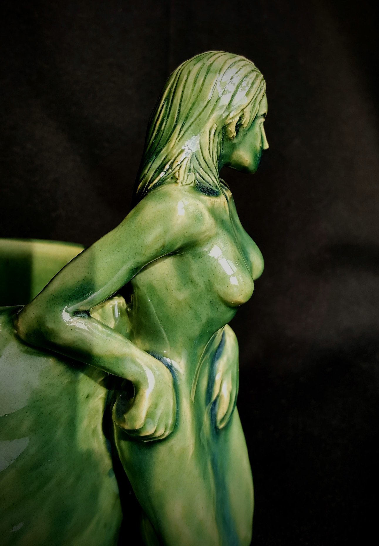emerald mermaid side