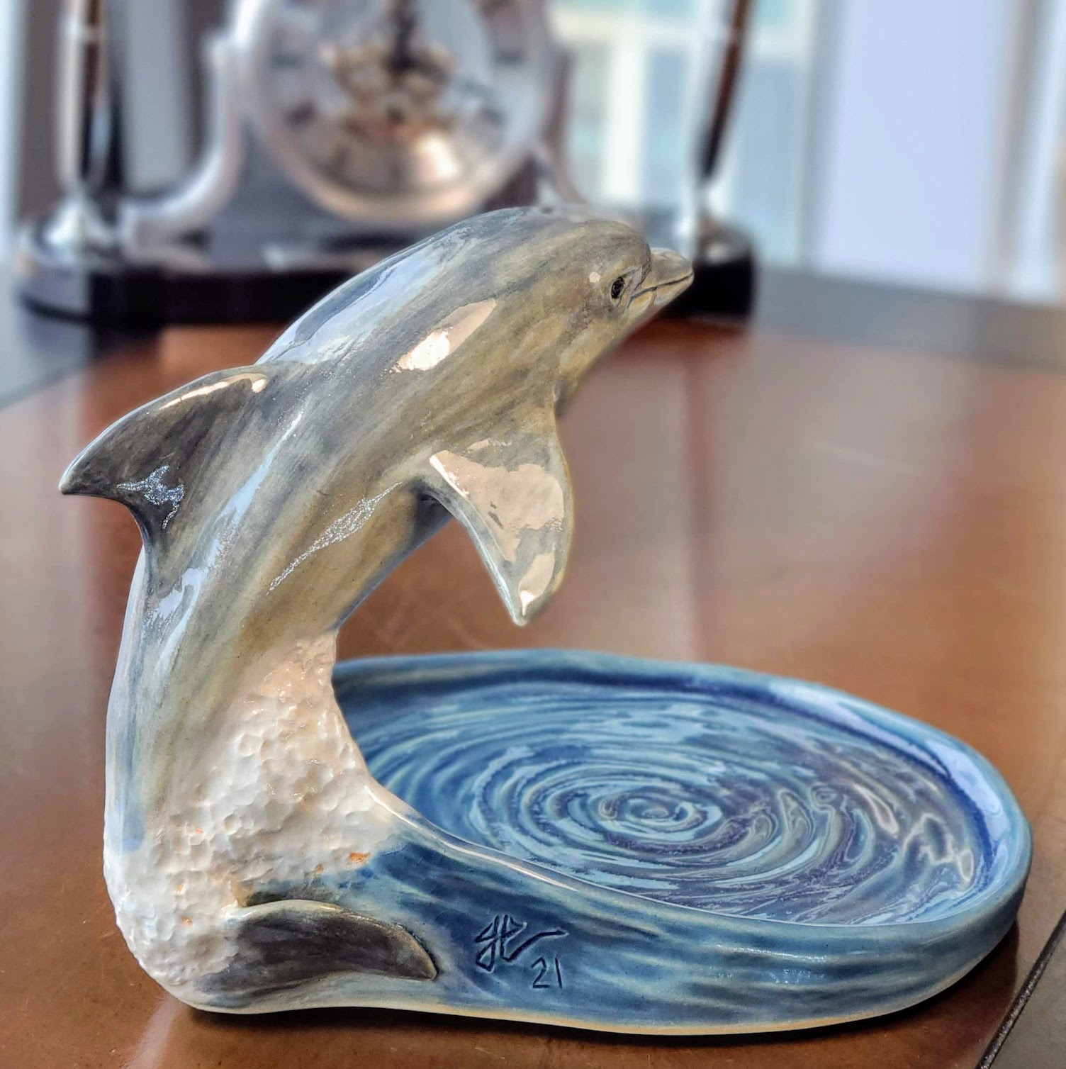 Dolphin Jewelry Dish