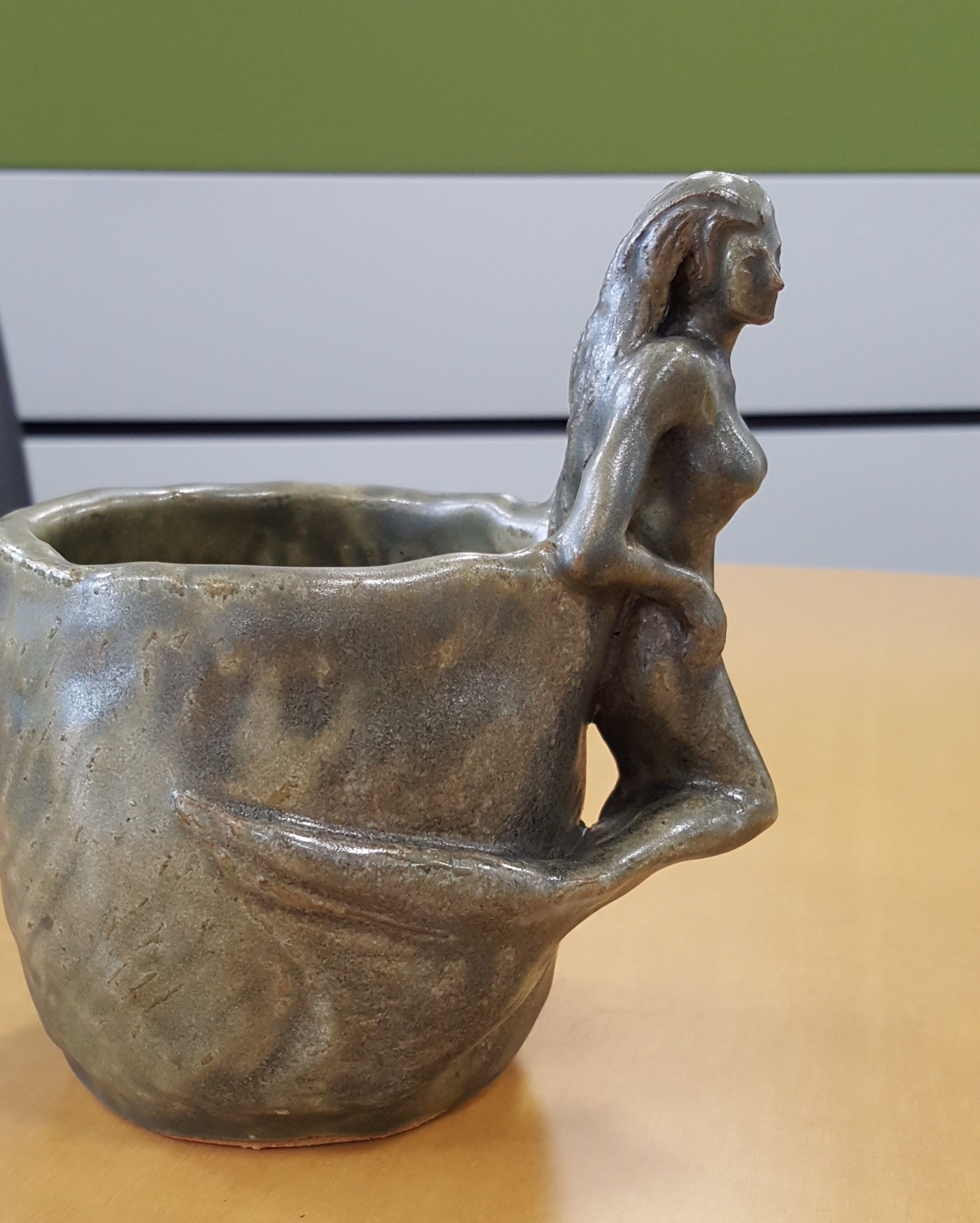 mermaid ceramic pottery